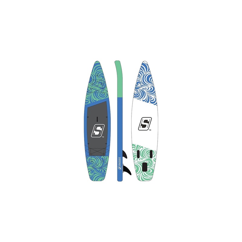 Seachoice 86946 12′ Inflatable Stand-Up Paddle Board Kit