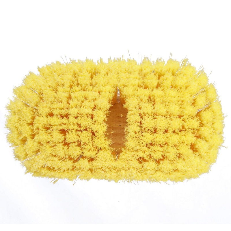 Seachoice 90591 Deck Brush with Bumper and Threaded Adapter, Soft