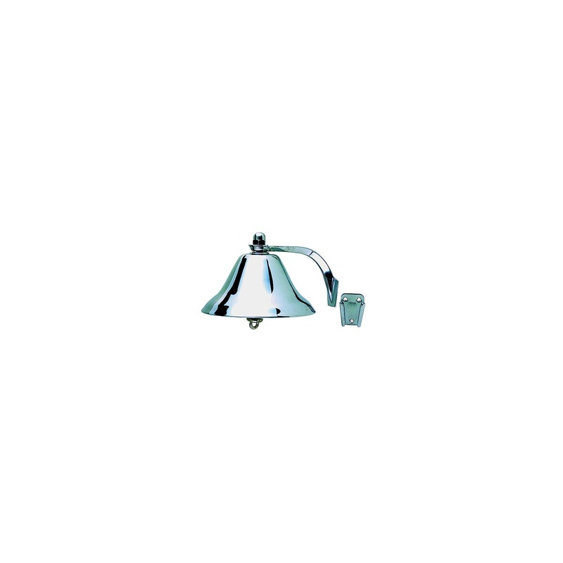 8 Fog Bell, Chrome Plated Brass