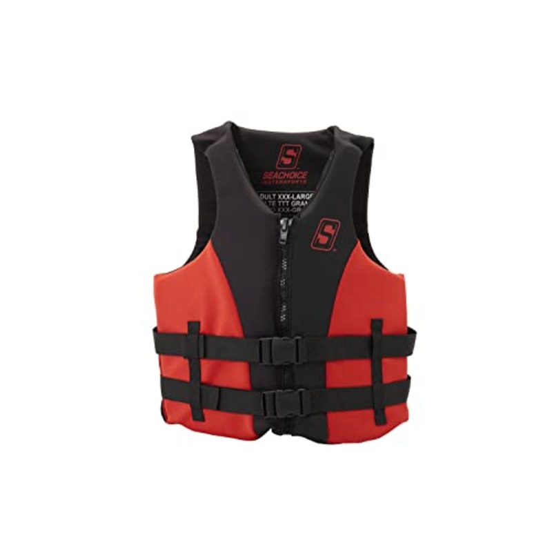 Seachoice 85109 Evoprene Multi-Sport Vest, Red/Black, 3XL