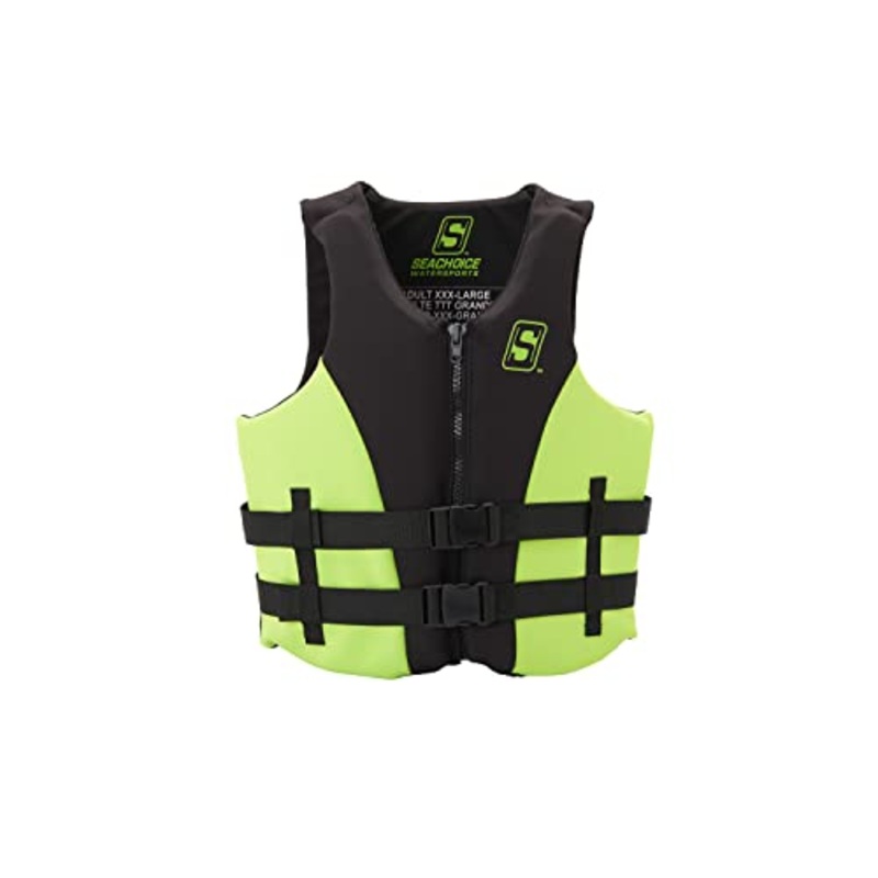 Seachoice 85149 Evoprene Multi-Sport Vest, Green/Black, 3XL