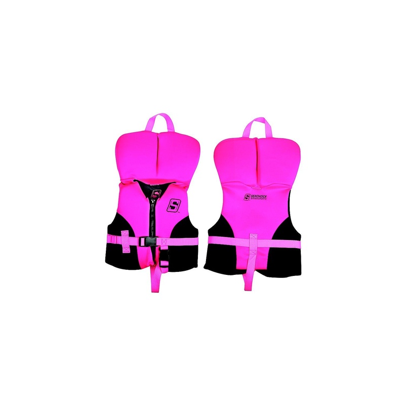 Seachoice 85961 Evoprene Multi-Sport Vest, Pink/Black, Infant