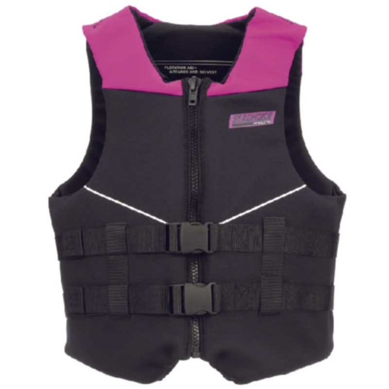 Seachoice 85963 Neoprene Multi-Sport Vest, Pink/Black – Child