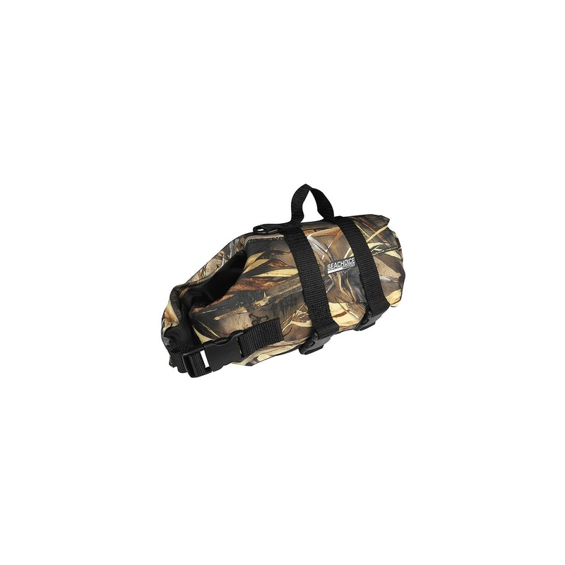 Seachoice 86470 Dog Life Vest – Camo, Sm