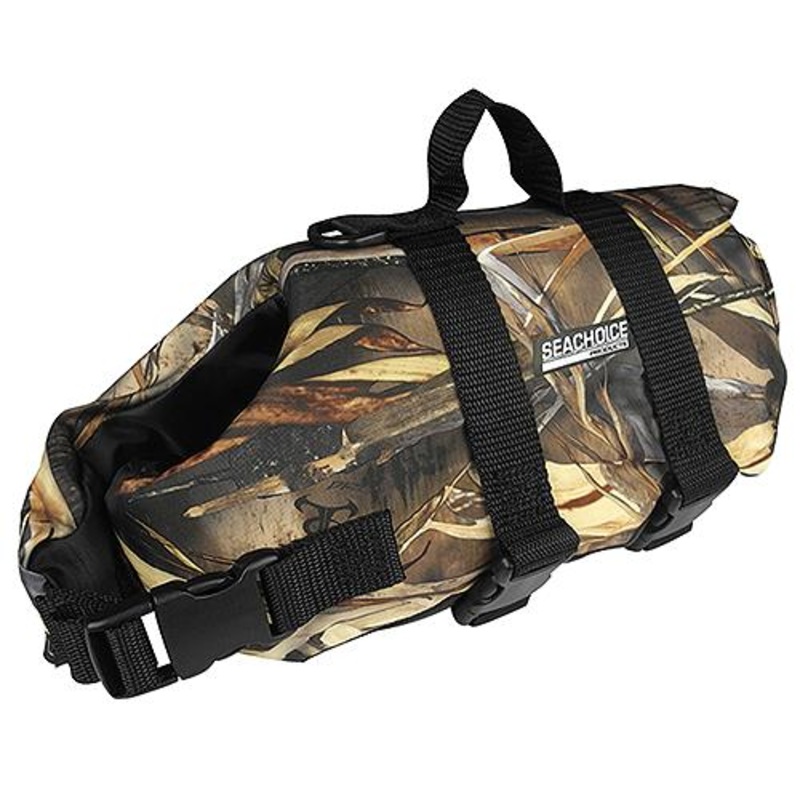 Seachoice 86480 Dog Life Vest – Camo, Md