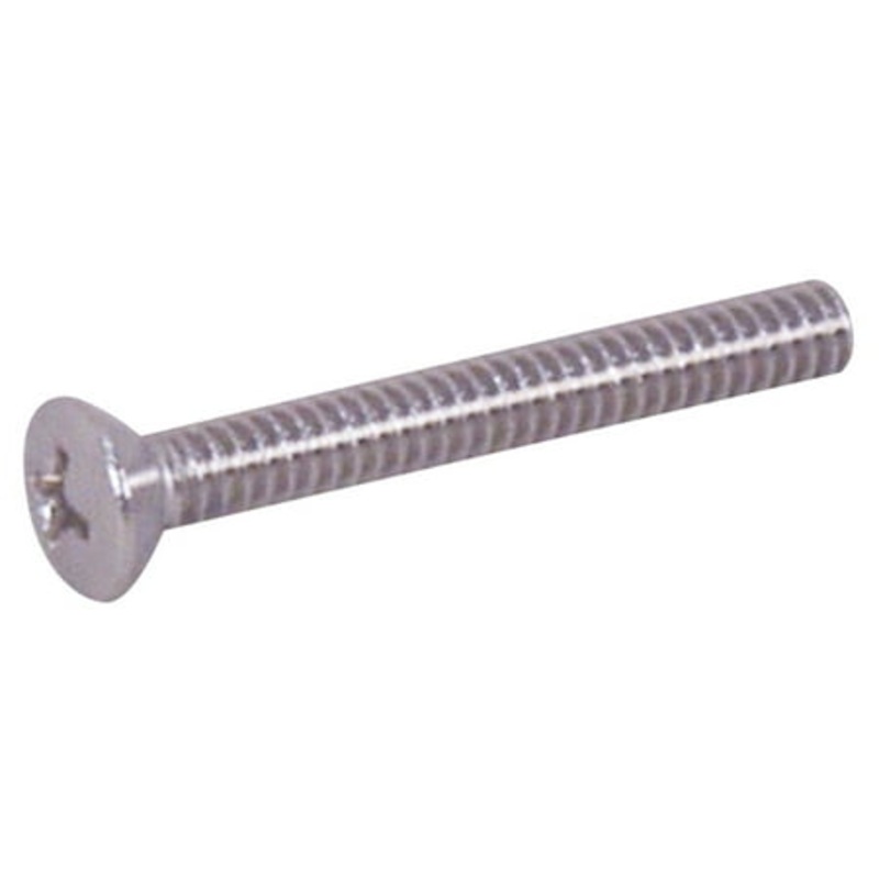 1/4-20 x 2 Machine Screws, Phillips Oval Head