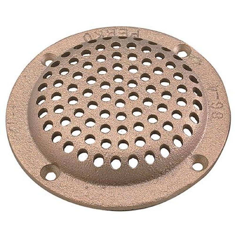 3 Round Bronze Strainer for 3/4 T-Hulls