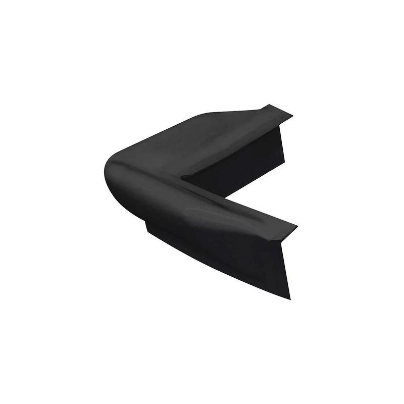 Seachoice 79746 Dock Bumper Corner, 10, Black