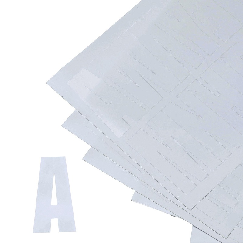 Seachoice 77121 3-1/4 148 Piece Letter & Number Kit – White