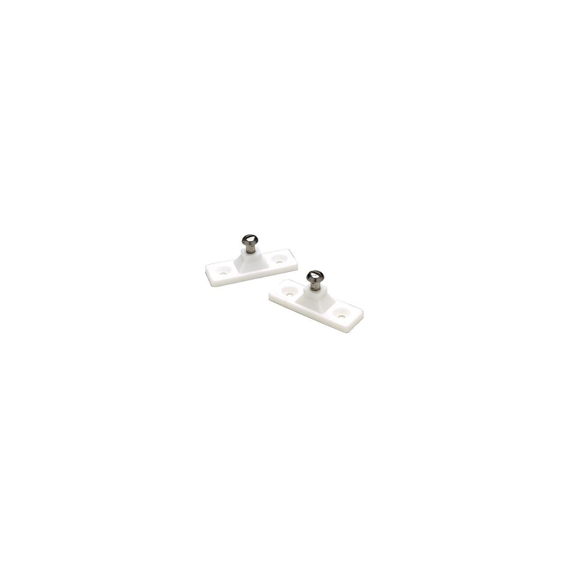 Side Mt Deck Hinge – White