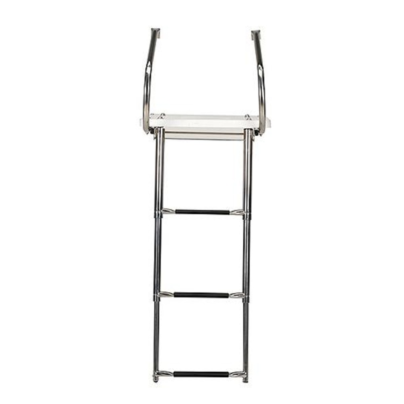 Seachoice Deluxe Universal Swim Platform With Slide Mount Telescoping Ladder