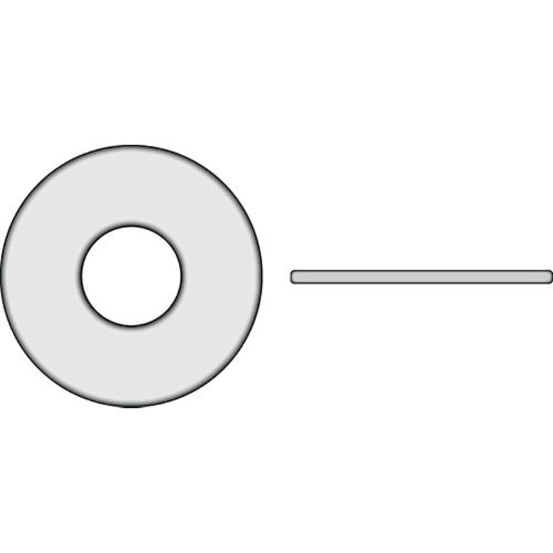 Seachoice Nylon Flat Washer, 1/4
