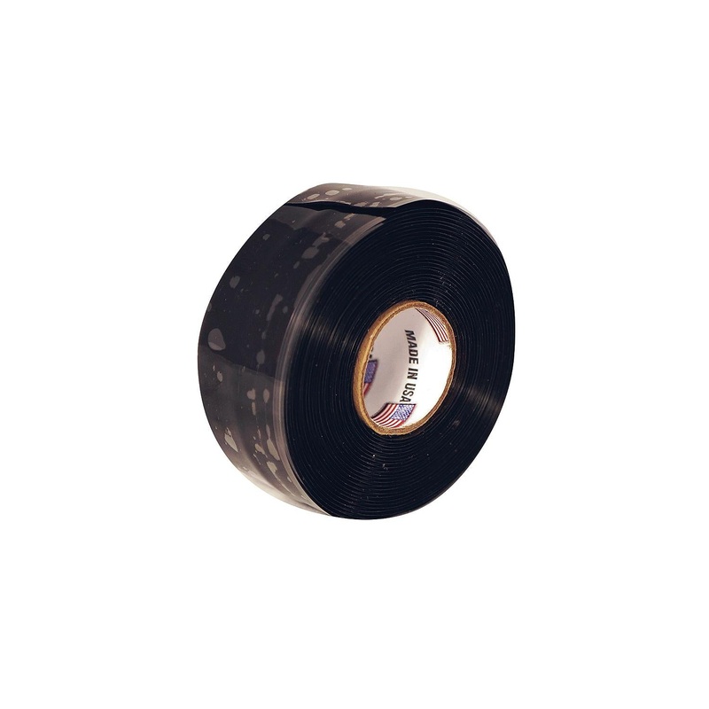 Seachoice Silicone Self-Fusing Tape 1 x 10′, Black
