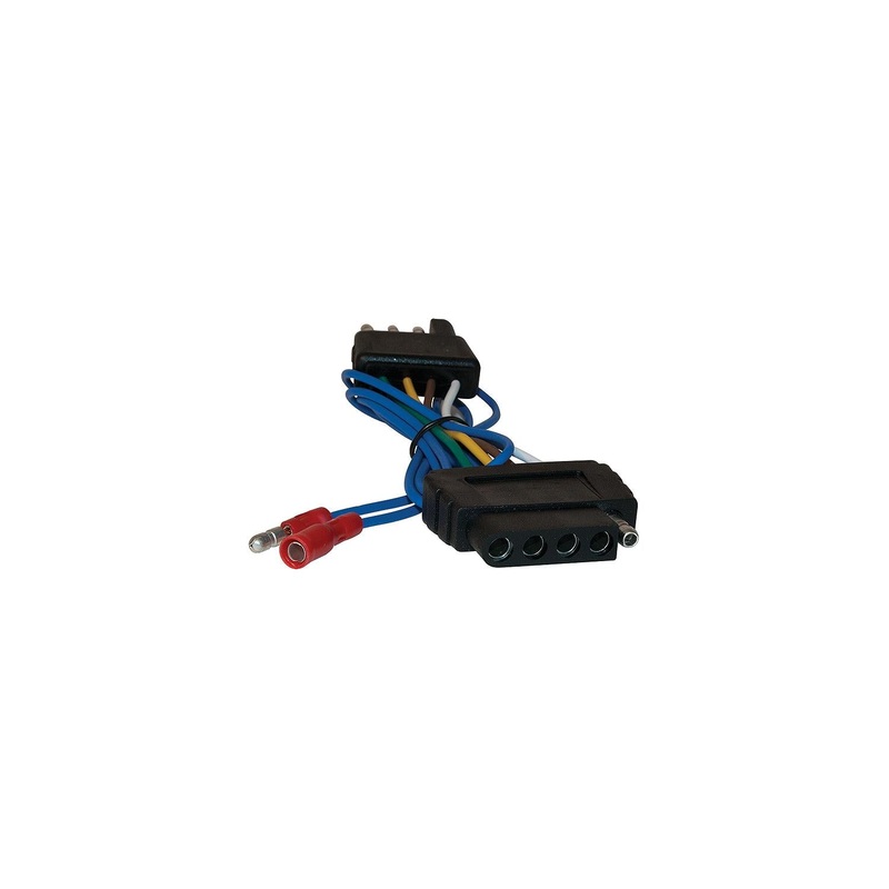 4 Flat to 5 Flat Trailer Wiring Adapter