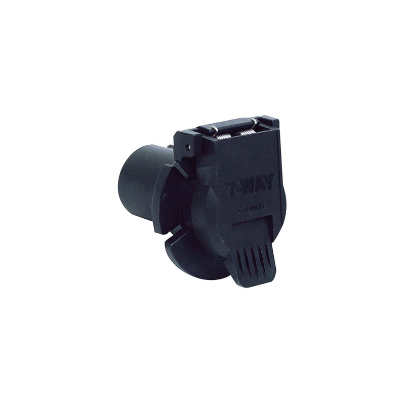 7-Way Round USCar Style Twist-Lock Connector Car Side, Twist-Lock