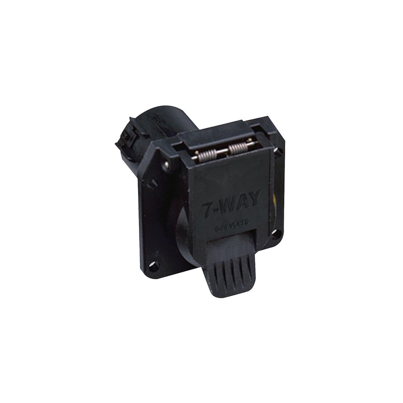 Seachoice 57861 7-Way Round USCar Style Connector