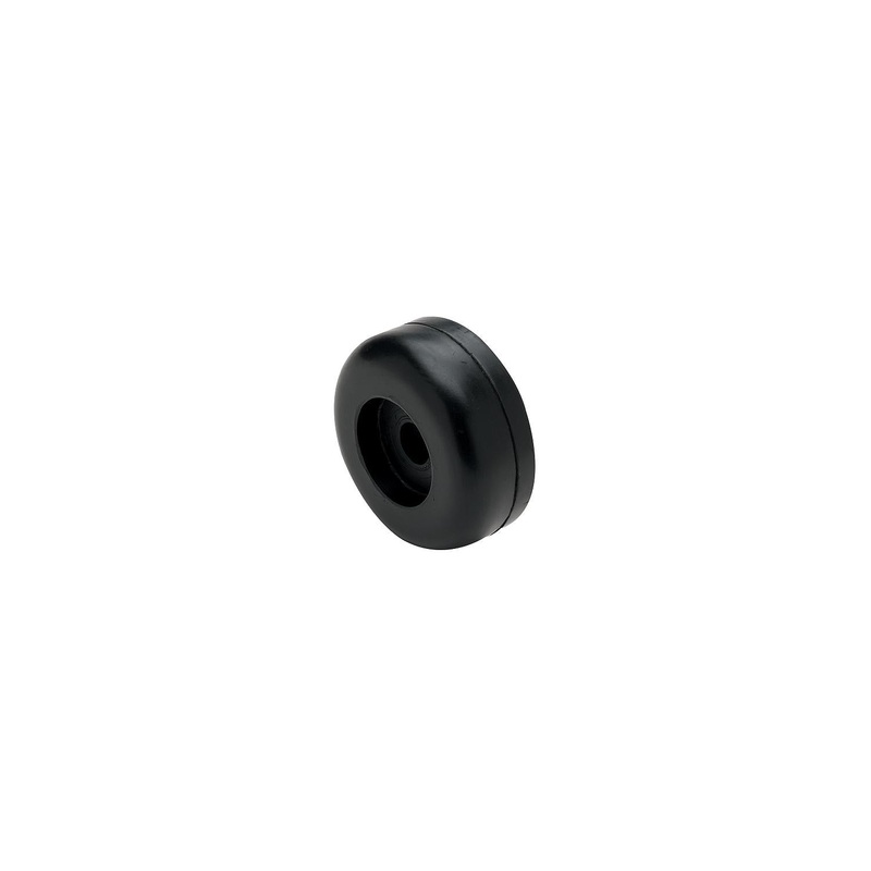 Seachoice Black Rubber Roller End Cap  3-1/2 Dia. X 1-5/16 W With 11/16 ID
