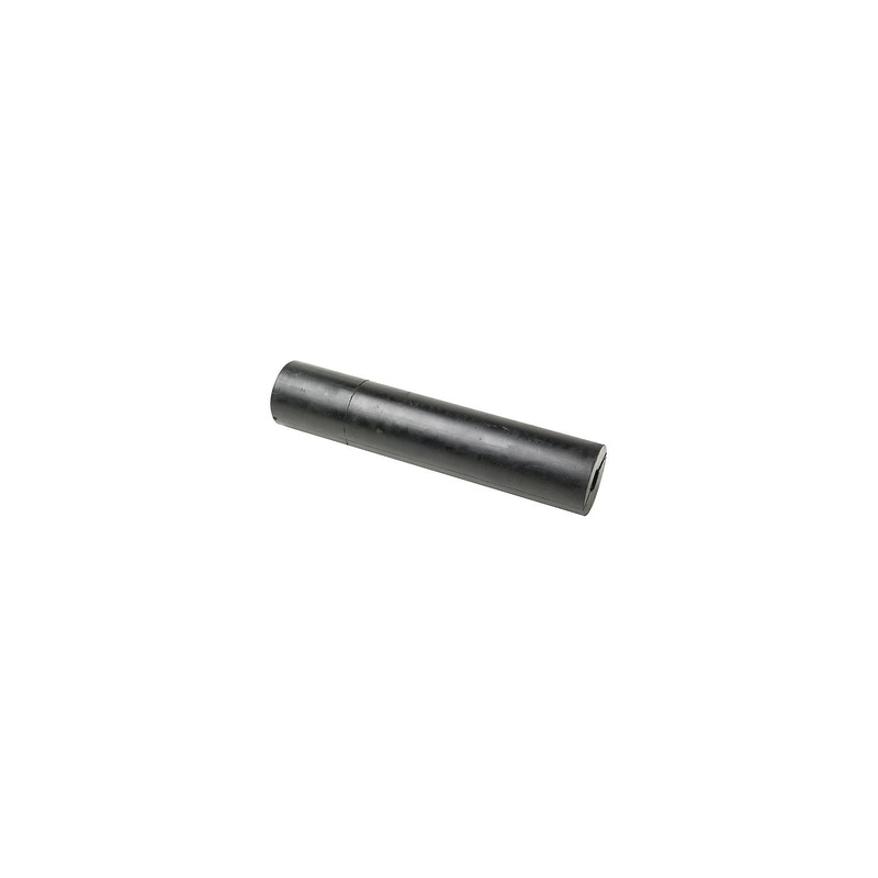 Seachoice Black Rubber Straight Roller 12 x 2-1/2 With 5/8 ID