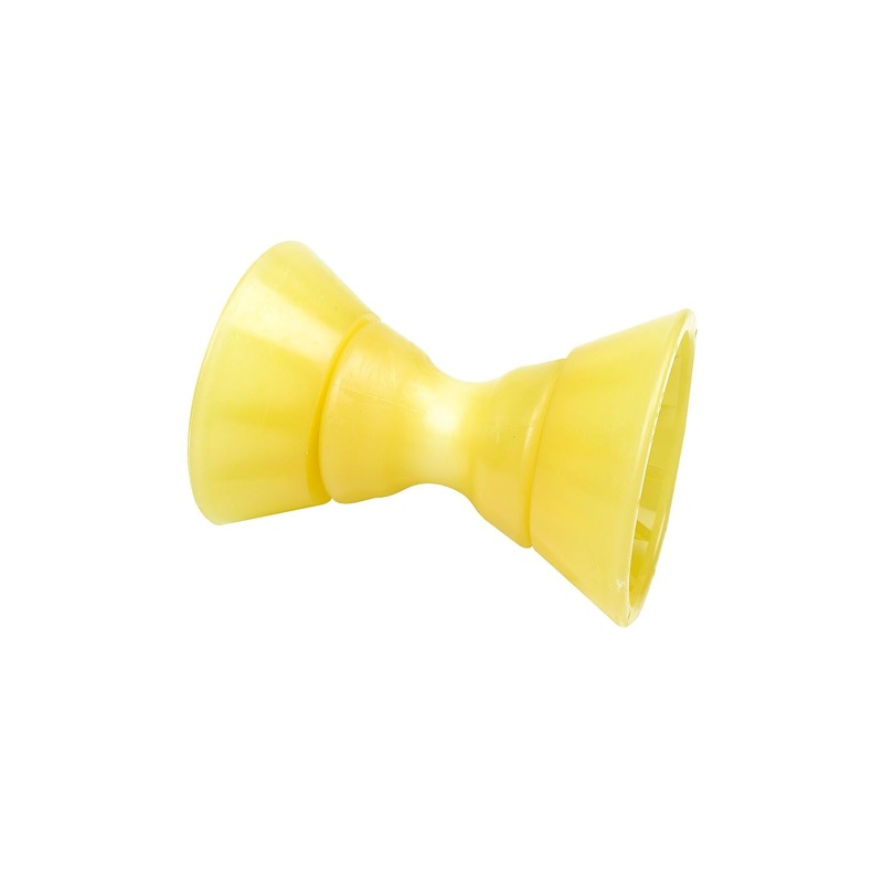 Seachoice Non-Marking TP Yellow Rubber Bow Roller With Bells 1/2 ID