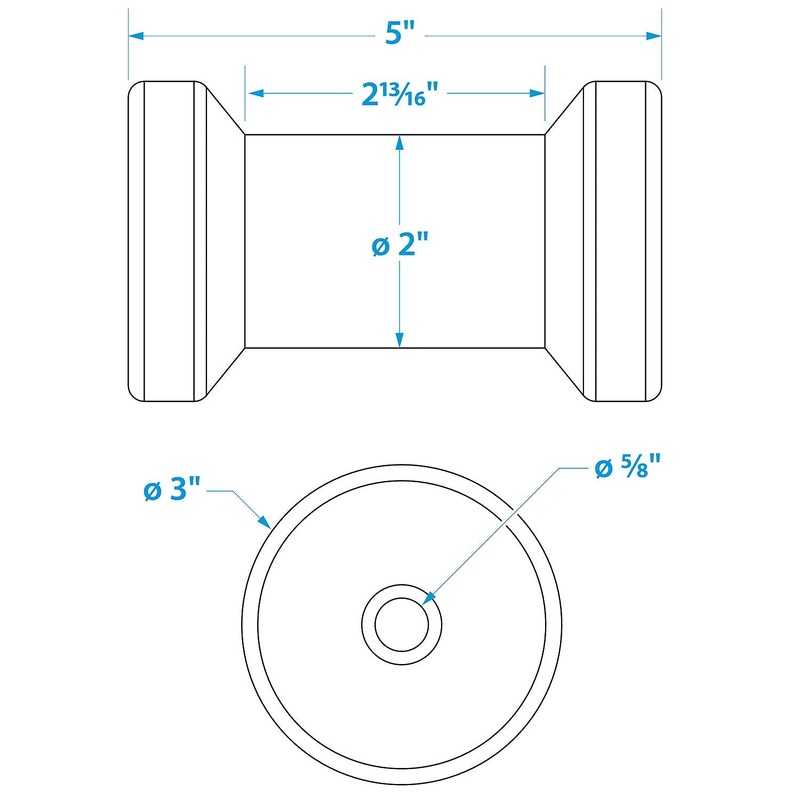 Spool Roller-5 -5/8 Id(Bulk)