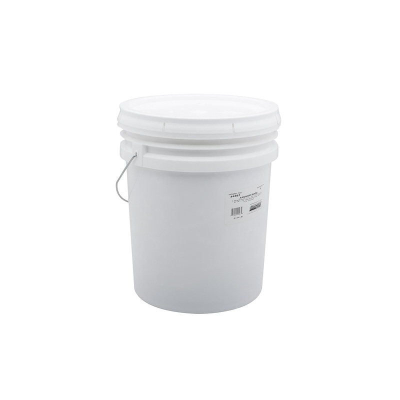 Seachoice 44563 Anchor Rode – 1/2 x 200′ 3-Strand Nylon Rope and 1/4 x 15′ Chain With 5/16 Shackle