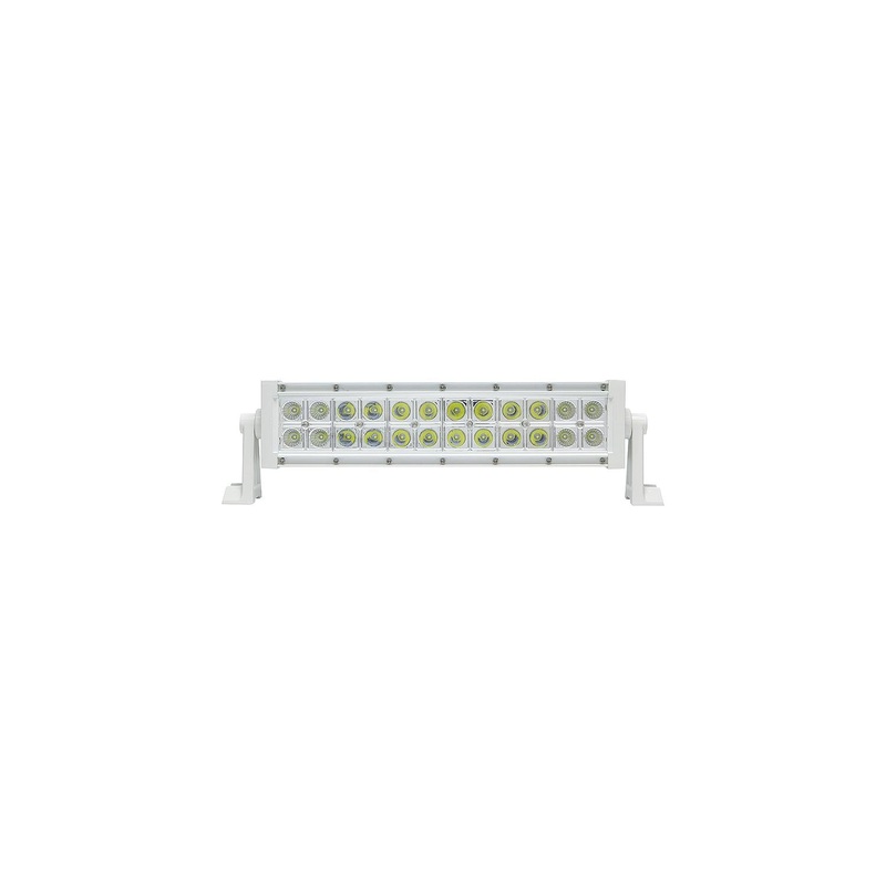 Seachoice 51683 LED Spot/Flood Light Bar, White Housing 24 LEDs, 13.6, 12/24V