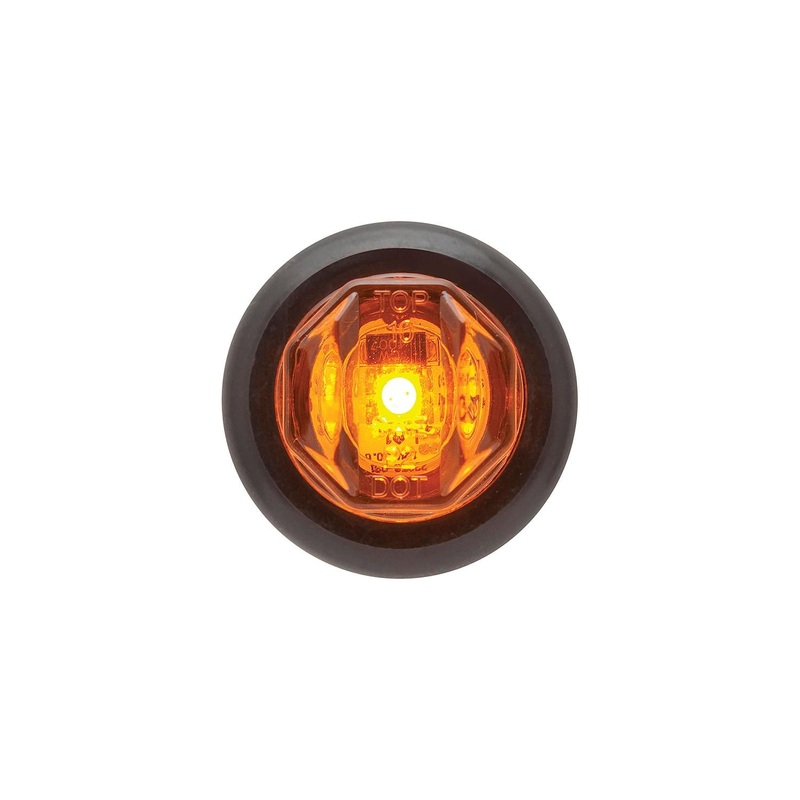 Seachoice 52671 LED 3/4 Mini Sealed Marker/Clearance Kit Amber