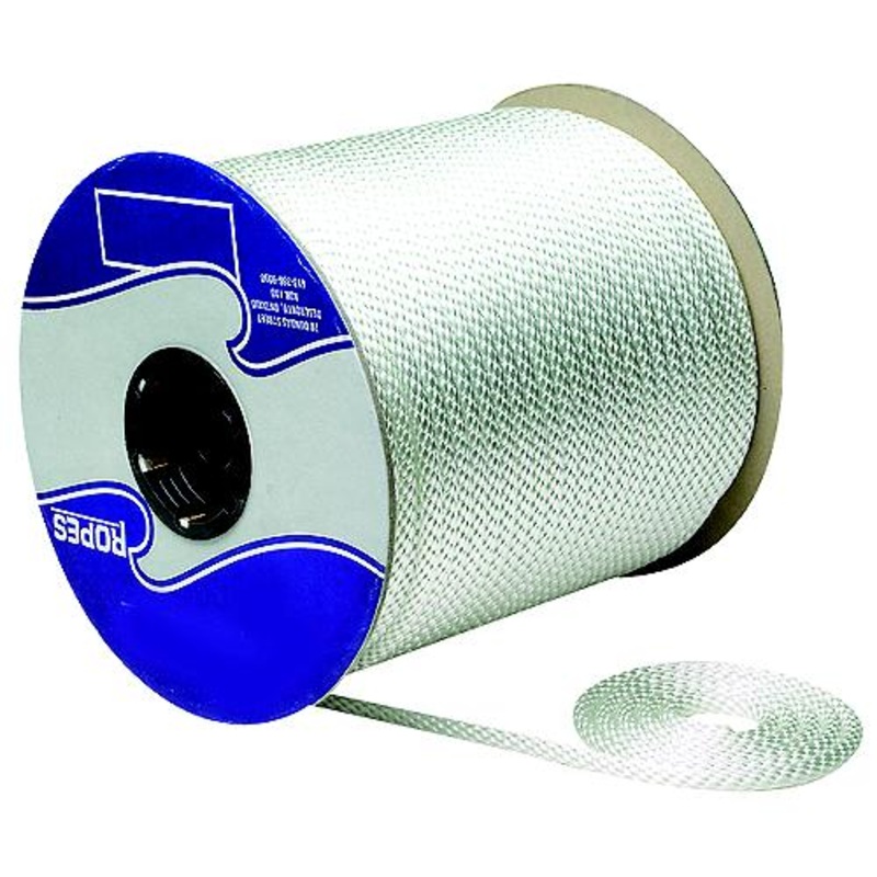 Sld Brd Nylon -White-1/4 X 1000