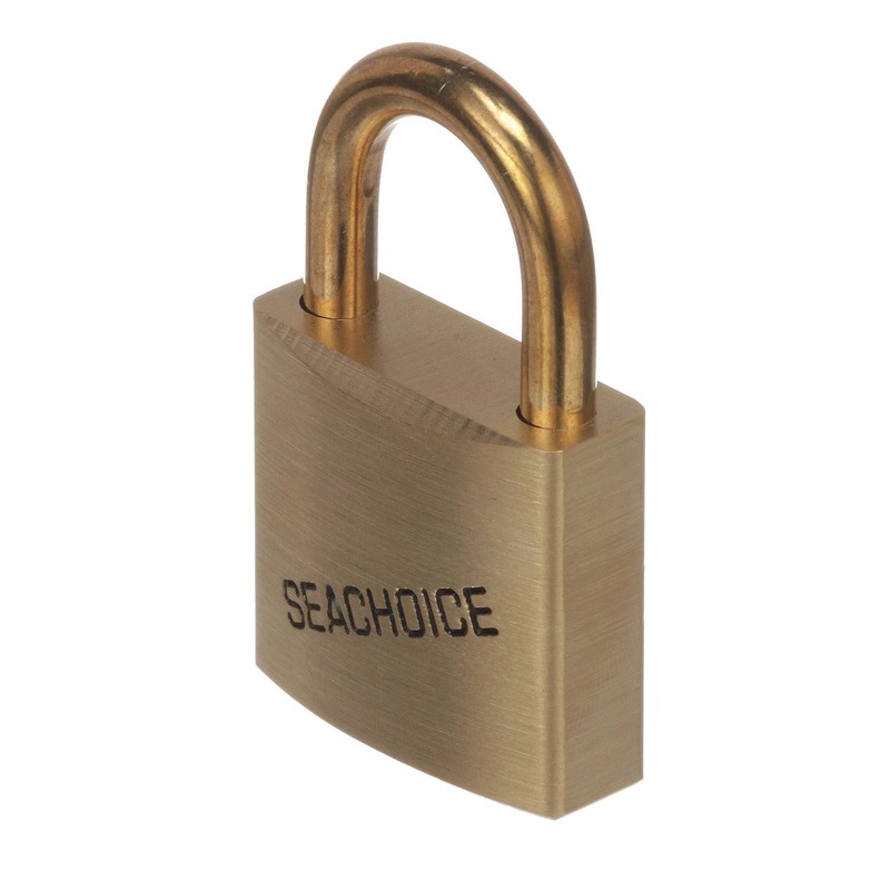 Seachoice 37211 1-1/2 Solid Brass Body Padlock – Single Lock