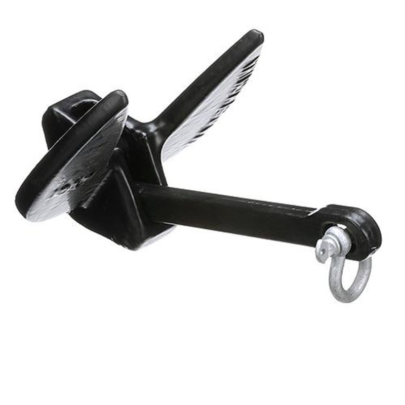 Seachoice 41373 Vinyl-Coated Navy Anchor – 15 Lbs.