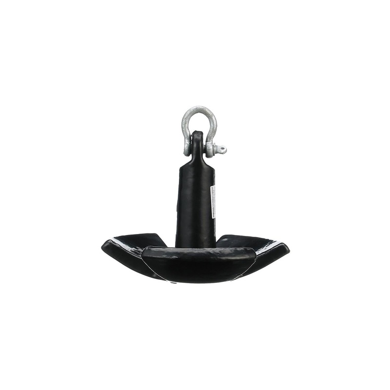 Seachoice 41530 Black Vinyl Coated River Anchor, 30 lbs.