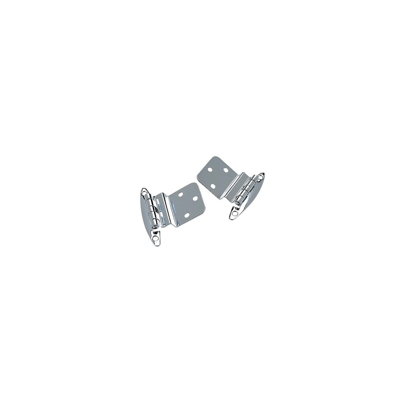 Seachoice Chrome Plated Brass Inset Hinge 2-3/4 x 2-1/8
