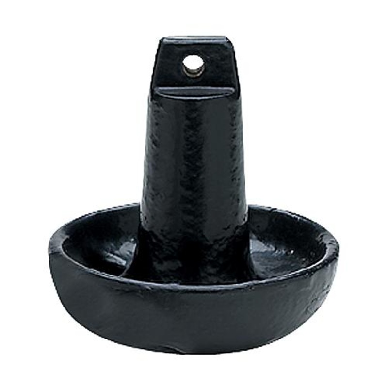 Seachoice Mushroom AnchorBlack Vinyl Coated / 30 lbs.