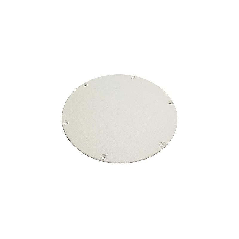 Seachoice Polypropylene Cover Plate Arctic White OD: 10