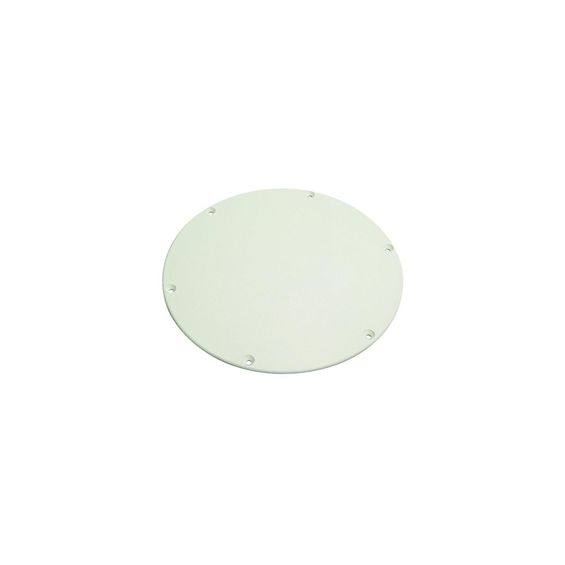 Seachoice Polypropylene Cover Plate Arctic White OD: 7-5/8