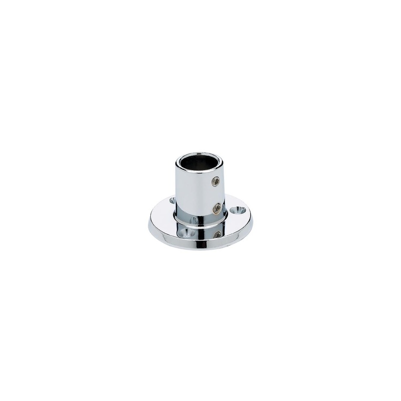 Seachoice Round Base Rail Fitting For 7/8 OD Tubing