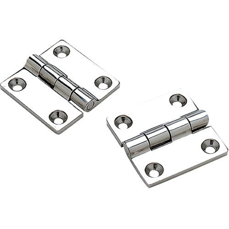 Seachoice (2) 316 Stainless Steel Butt Hinges