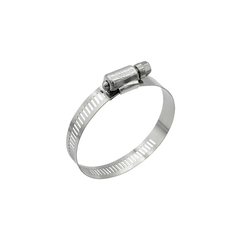 Seachoice 23391 Stainless-Steel Marine Hose Clamps, 1/2 Band, Size #32, 10/Bx