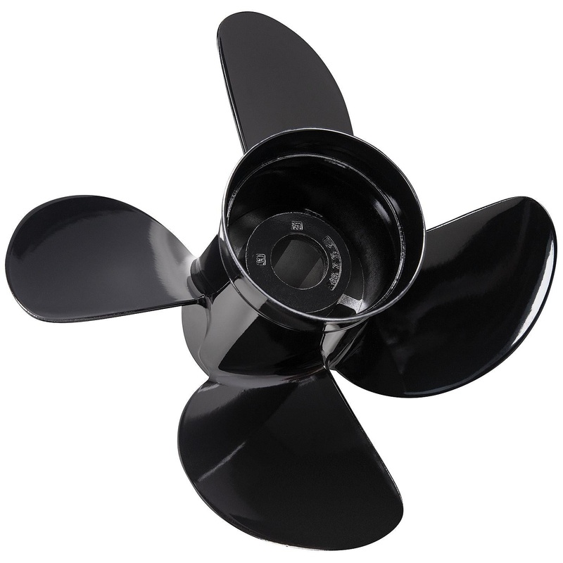 Seachoice 28721 4-Blade Aluminum Propeller, 14 Pitch, 14 Dia., RH Rotation