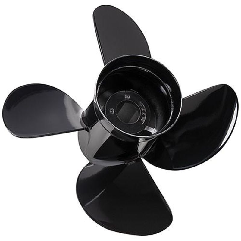 Seachoice 28723 4-Blade Aluminum Propeller, 17 Pitch, 14 Dia., RH Rotation