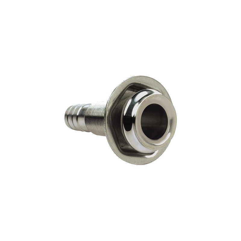 Seachoice 18591 Mega-Flow Dripless 316 Stainless Thu Hull,  5/8