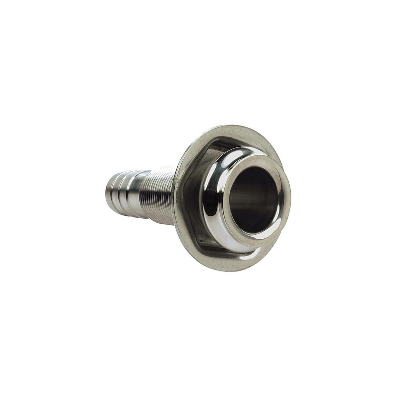 Seachoice 18601 Mega-Flow Dripless 316 Stainless Thu Hull,  3/4