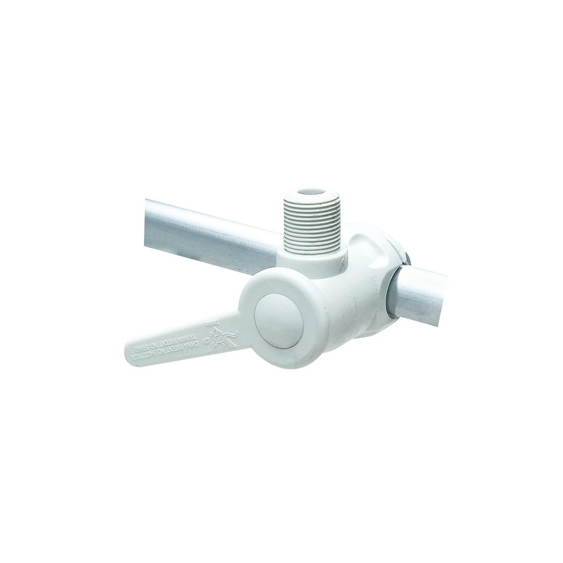 Seachoice 19561 Nylon Antenna Rail Mount – White