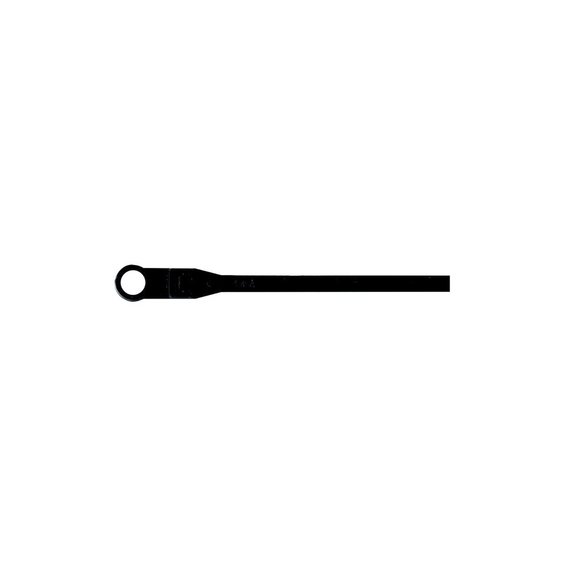 8 Nylon Mounting Cable Tie, 25 Pcs. Black