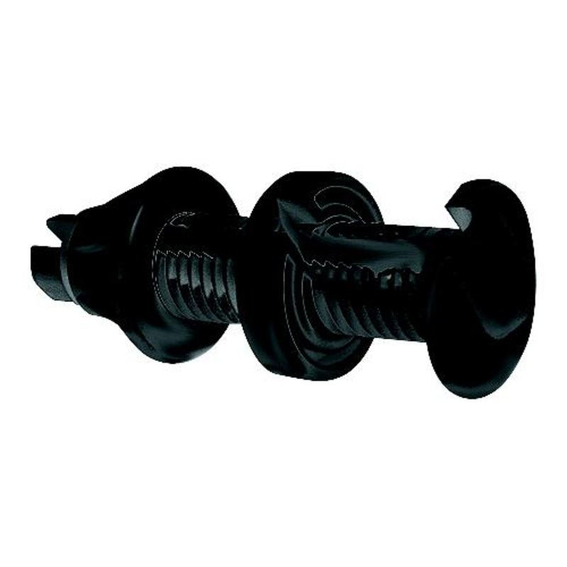 Seachoice 17971 Cable Thru Hull Fitting – Black – 9/32 Slot, 1-1/2 Flange