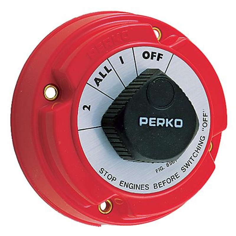 Seachoice 11501 4-Position Battery Selector Switch Without Lock, Bulk