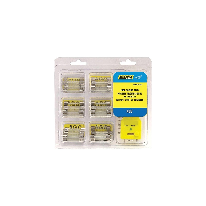 Seachoice AGC Fuse Value Pack, 60/pk