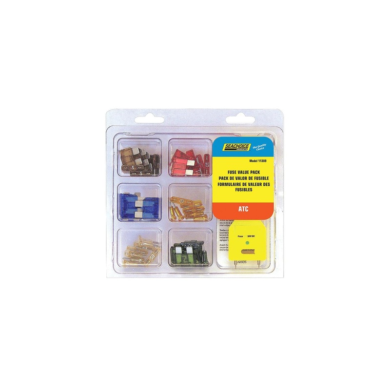 Seachoice ATC Blade Fuse Assortment, 42ea