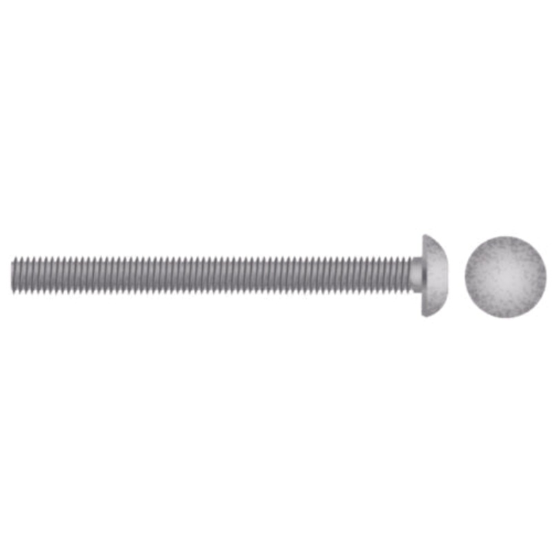 Carriage Bolt, 3/8-16 x 5
