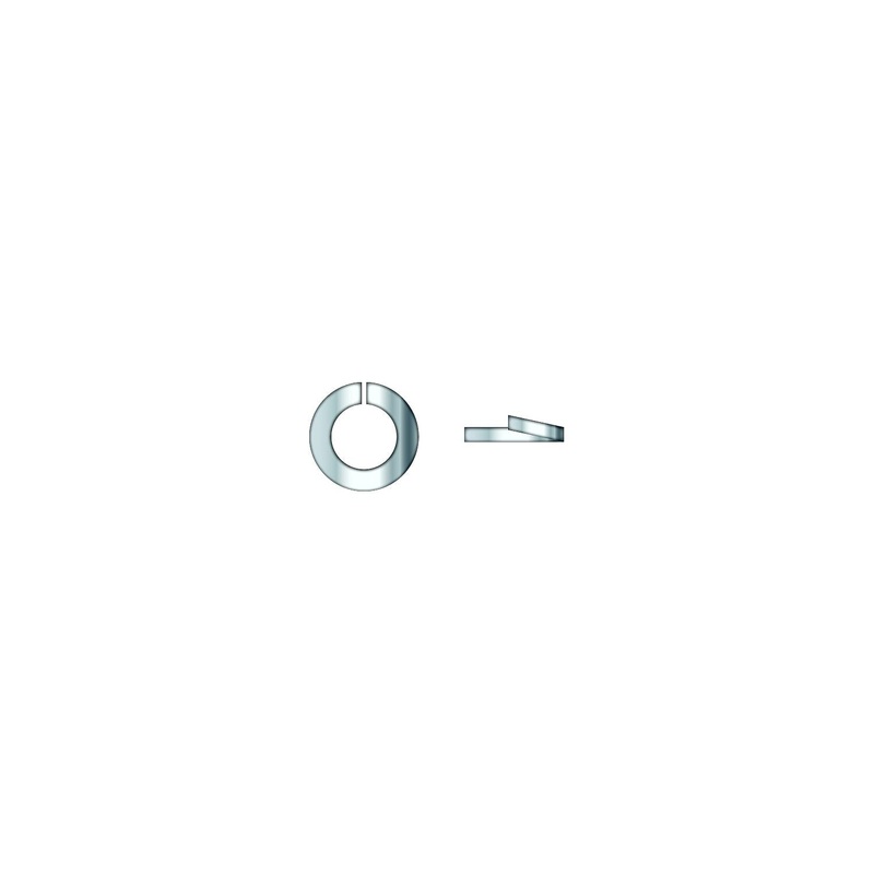 Seachoice 01780 Chrome Plated SS Lock Washe, 1/4